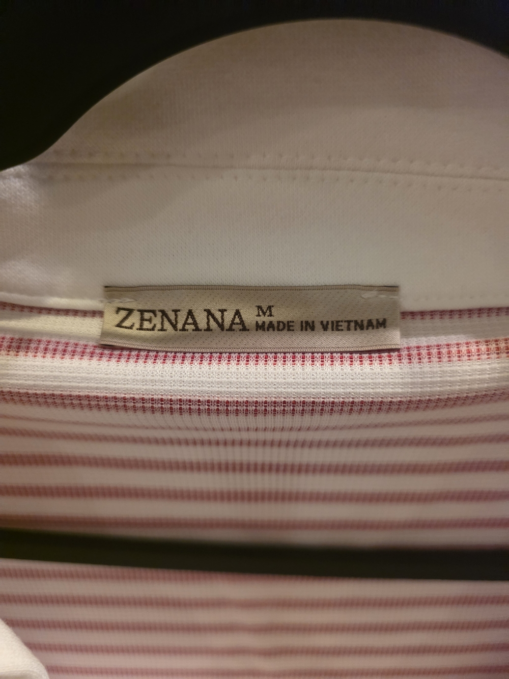 Zenana Outfitters Red & White Striped Wide-Leg Pant And Top Set with Collar - Picture 4 of 5